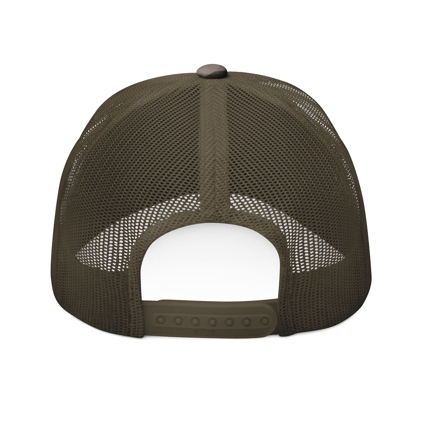 Camouflage Trucker Hat - Embroidered "Fueled by the Surf & Sun & Salt" Beach Cap