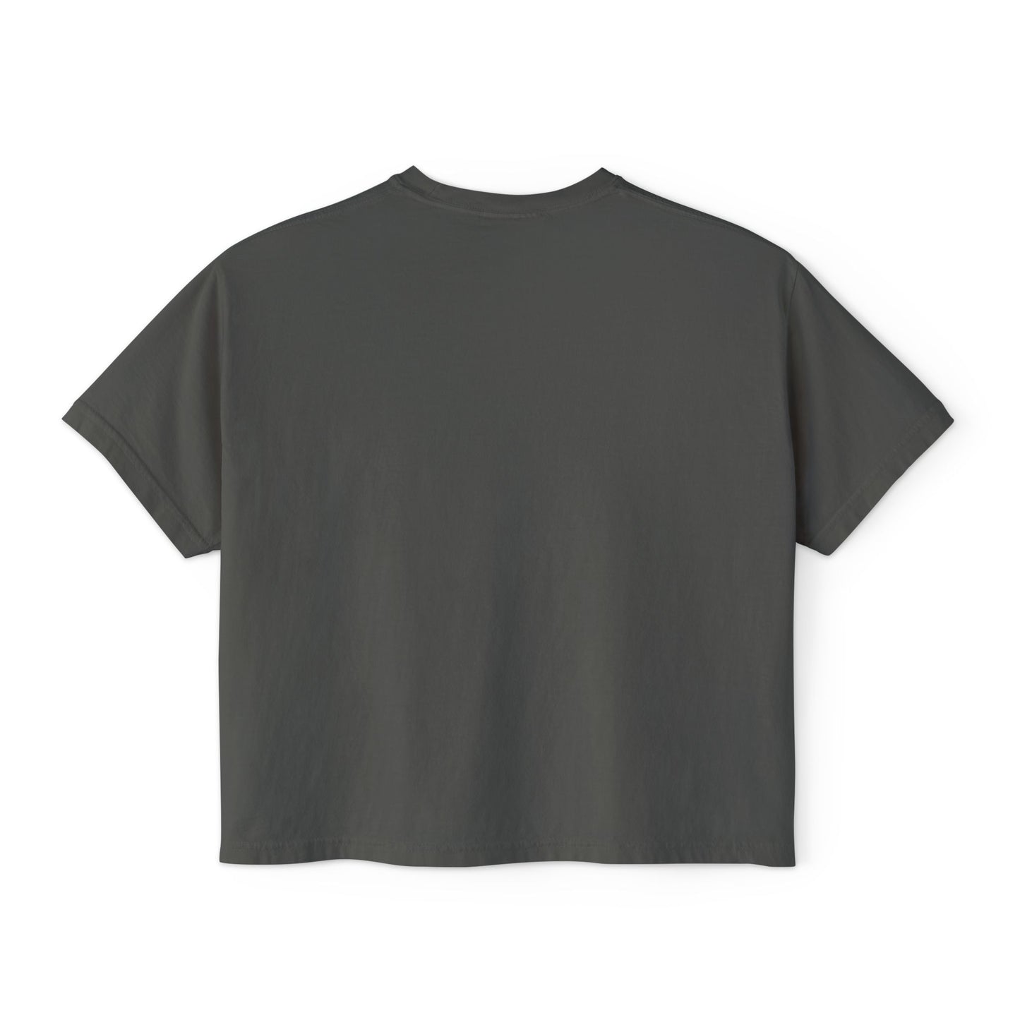 Boxy Tee — "I Hate It Here." Graphic Women's Shirt