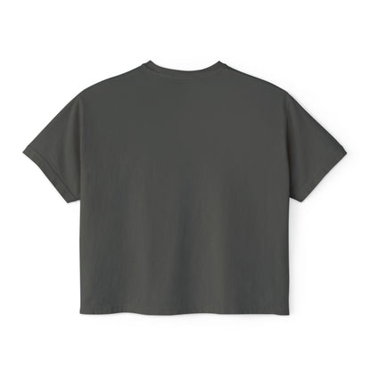 Boxy Tee — "I Hate It Here." Graphic Women's Shirt