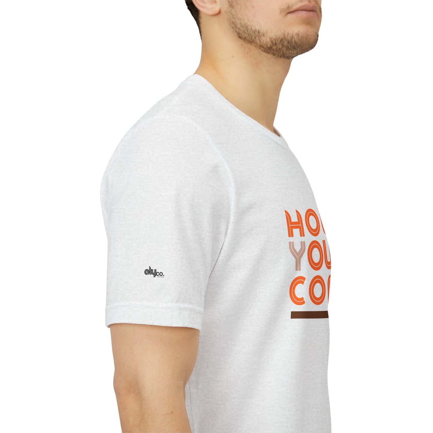 Pilates 'Hold Your Core' T‑Shirt — Retro Fitness Tee