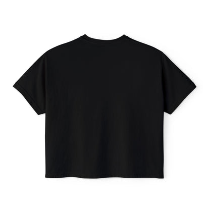 Boxy Tee — "I Hate It Here." Graphic Women's Shirt