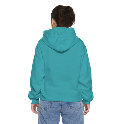 Pilates Loves You Hoodie — Vintage Retro Heart Fitness Pullover