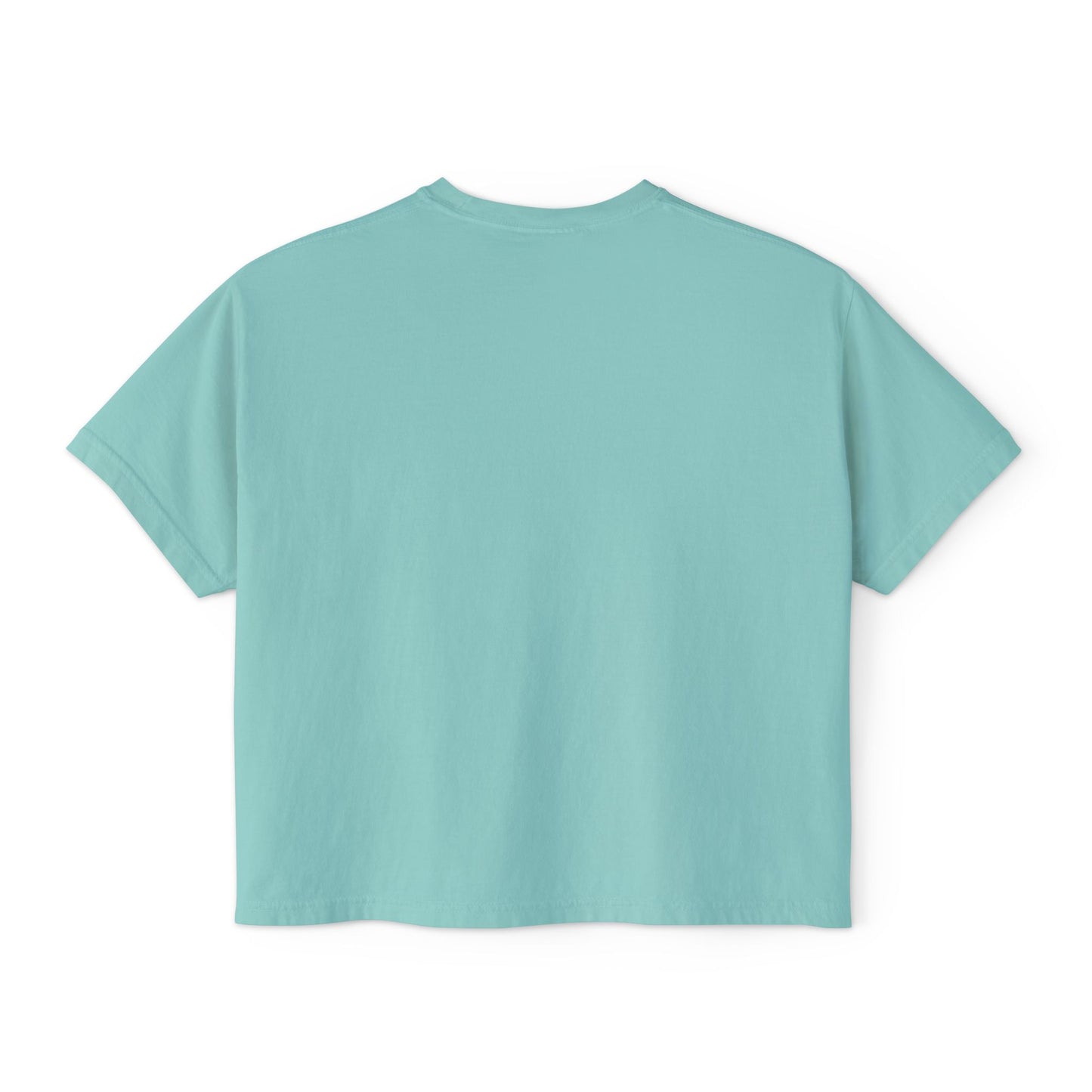 Boxy Tee — "I Hate It Here." Graphic Women's Shirt