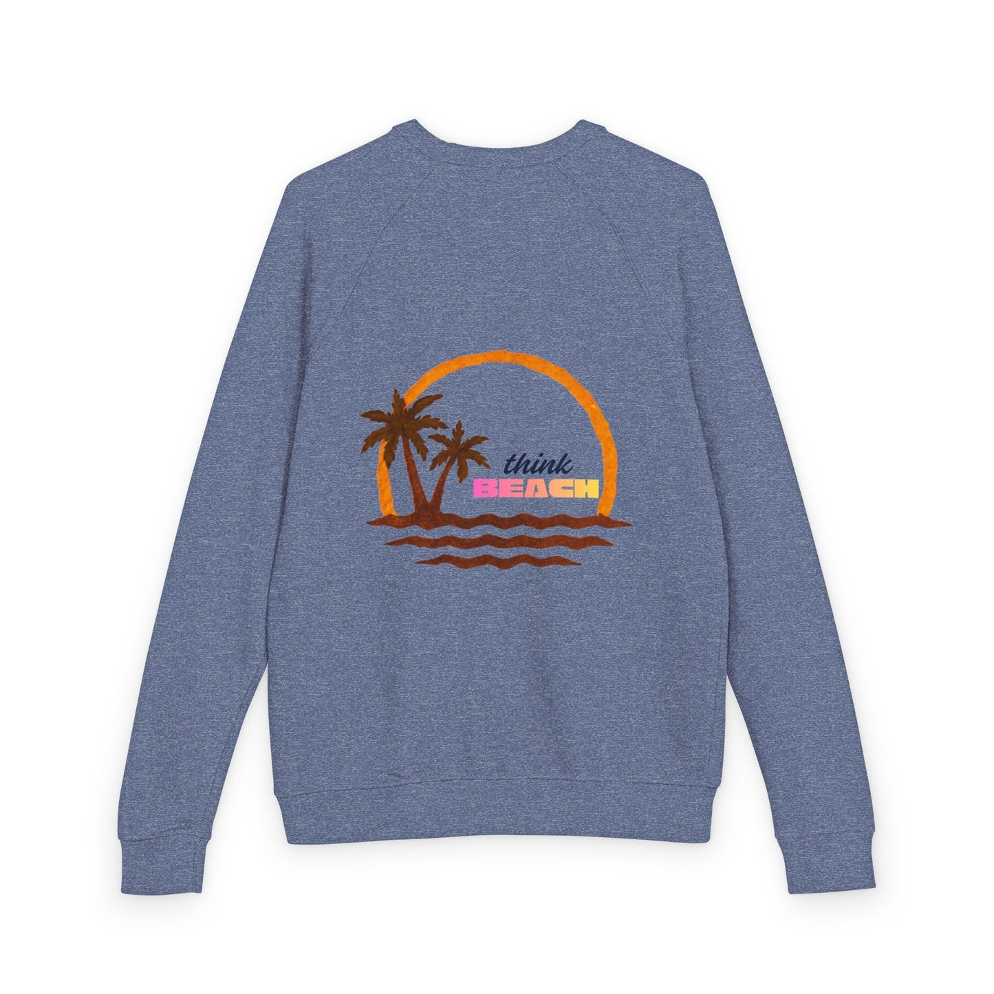 Think Beach Sunset Crewneck Sweatshirt