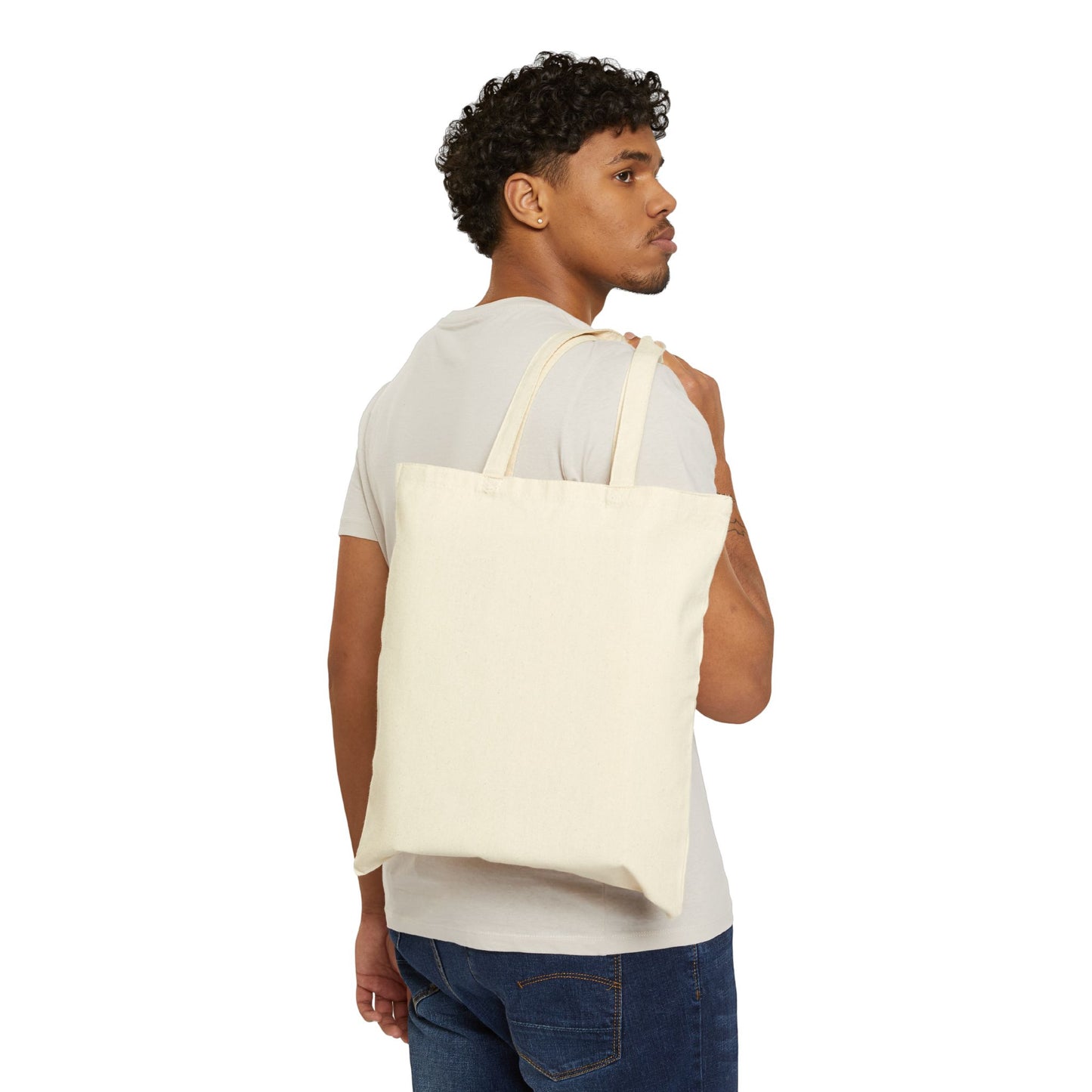 Pie & Lattes Cotton Canvas Tote Bag