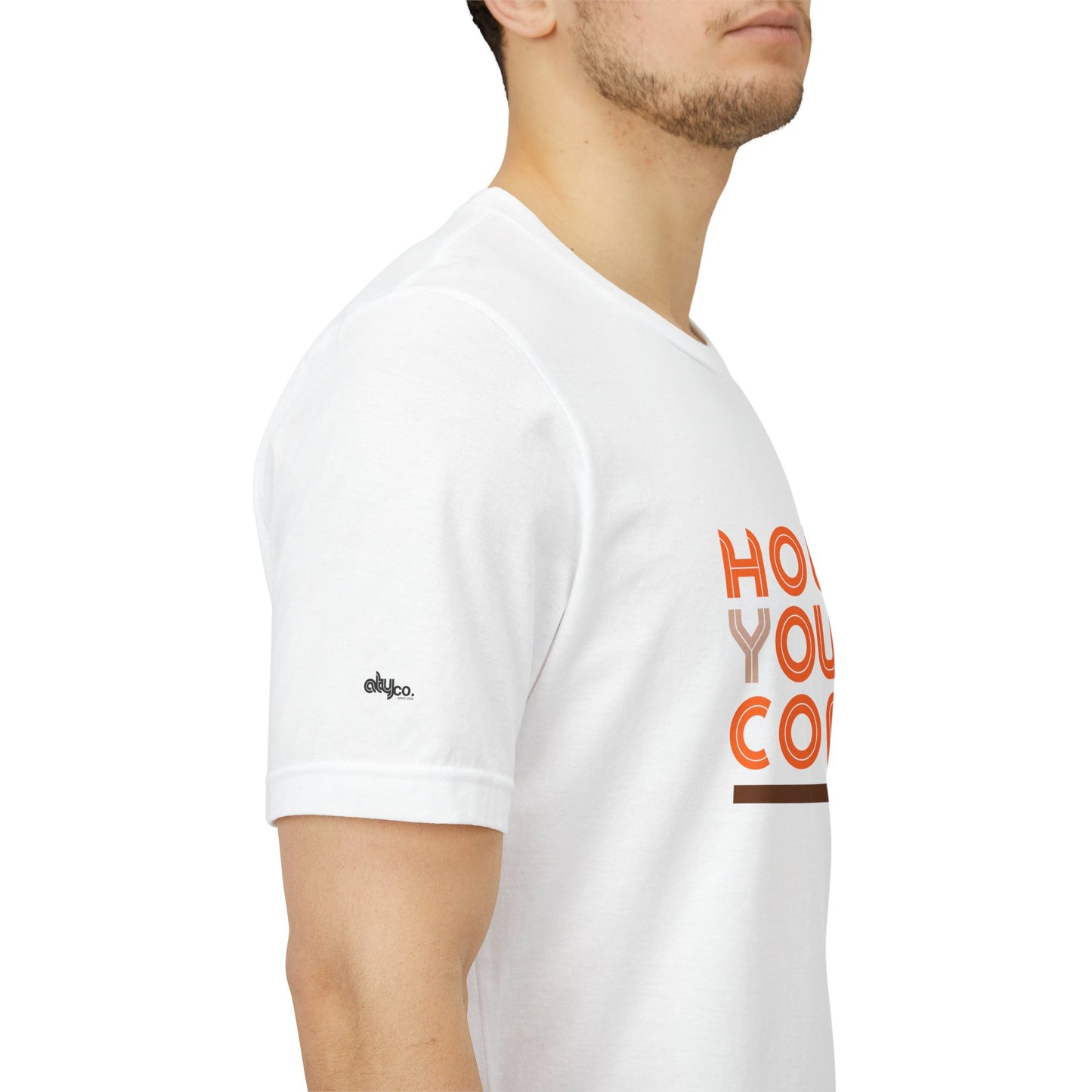 Pilates 'Hold Your Core' T‑Shirt — Retro Fitness Tee