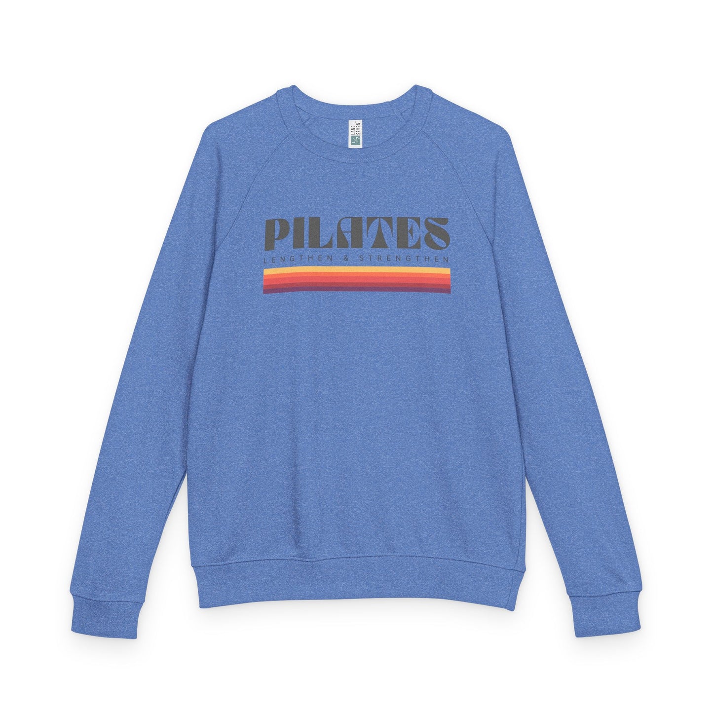 Pilates Retro Stripe Crewneck Sweatshirt