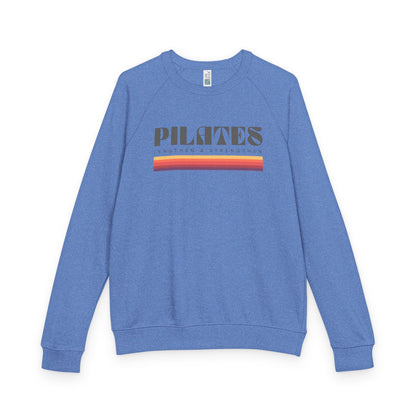 Pilates Retro Stripe Crewneck Sweatshirt
