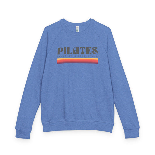 Pilates Retro Stripe Crewneck Sweatshirt