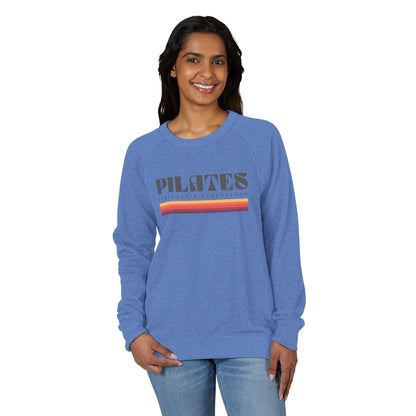 Pilates Retro Stripe Crewneck Sweatshirt