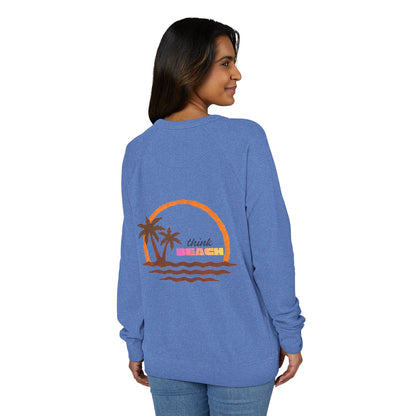 Think Beach Sunset Crewneck Sweatshirt