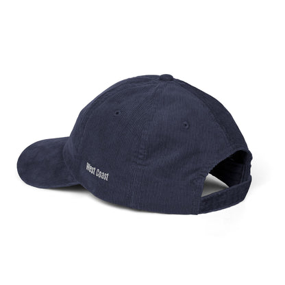 Best Coast Embroidered Corduroy Cap