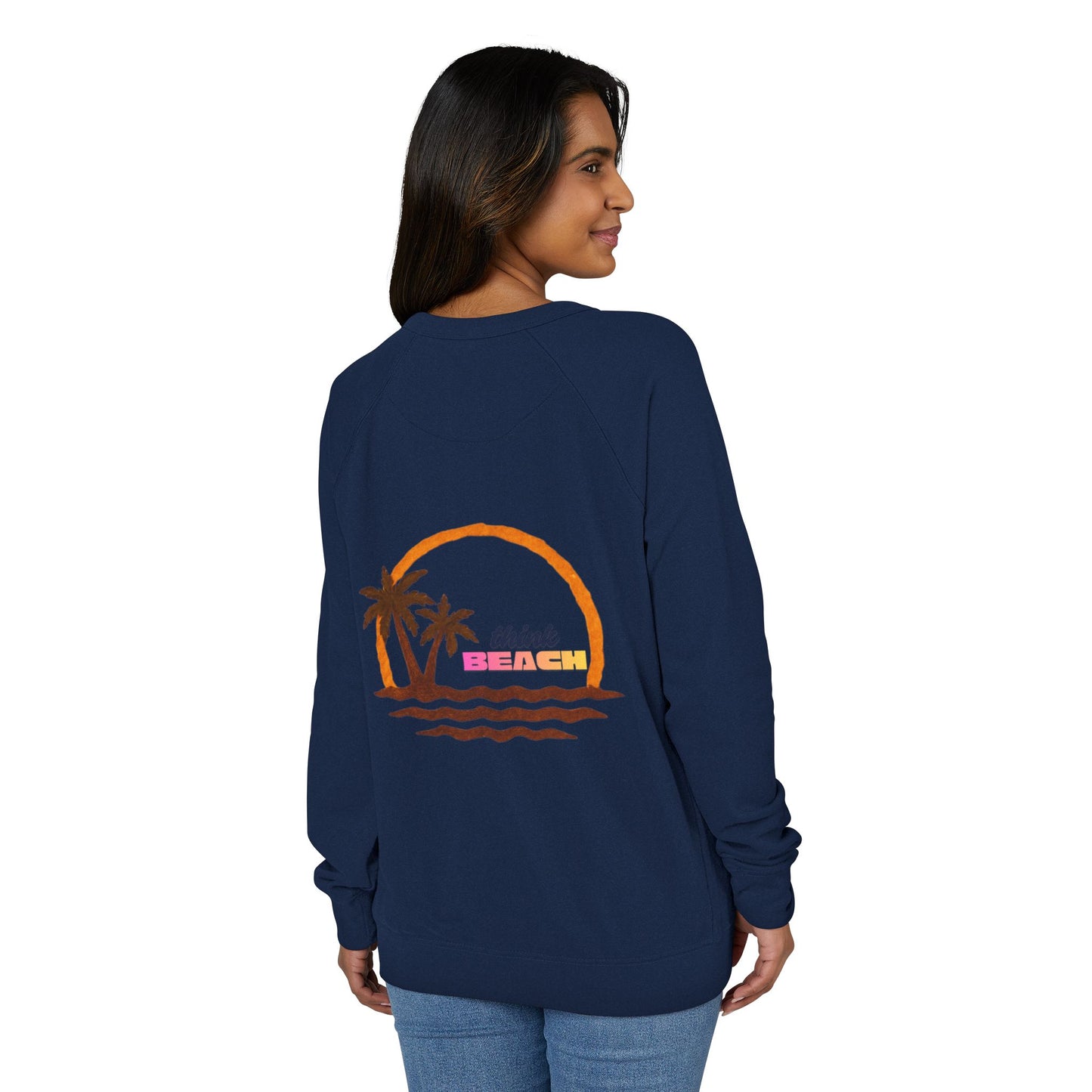 Think Beach Sunset Crewneck Sweatshirt