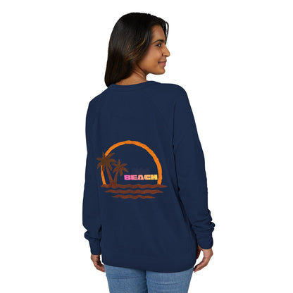Think Beach Sunset Crewneck Sweatshirt