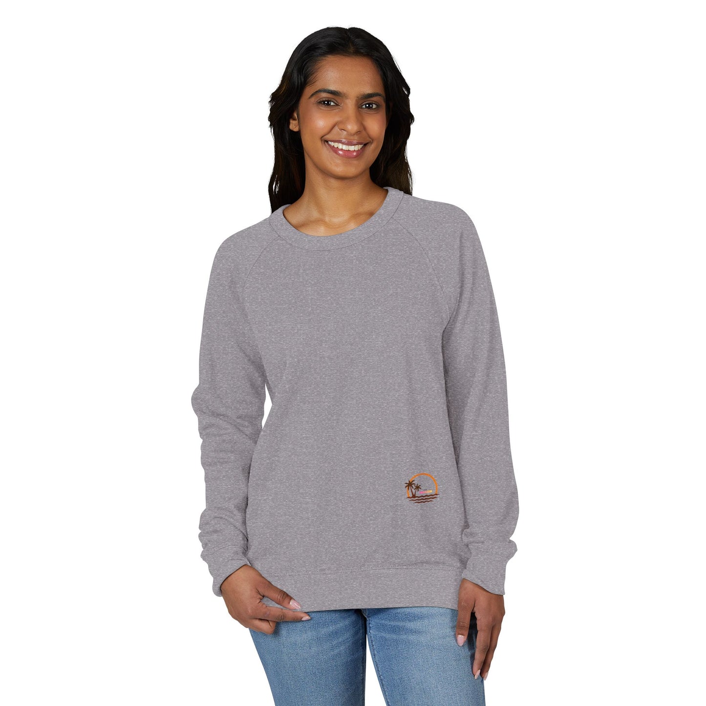 Think Beach Sunset Crewneck Sweatshirt